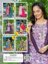 Kashish 14 By Kaya Chanderi Top With Bottom Dupatta Wholesale Suppliers In Mumbai